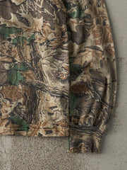 Vintage Y2K Advantage Camo Pocket Turtle Neck Long Sleeve (M)