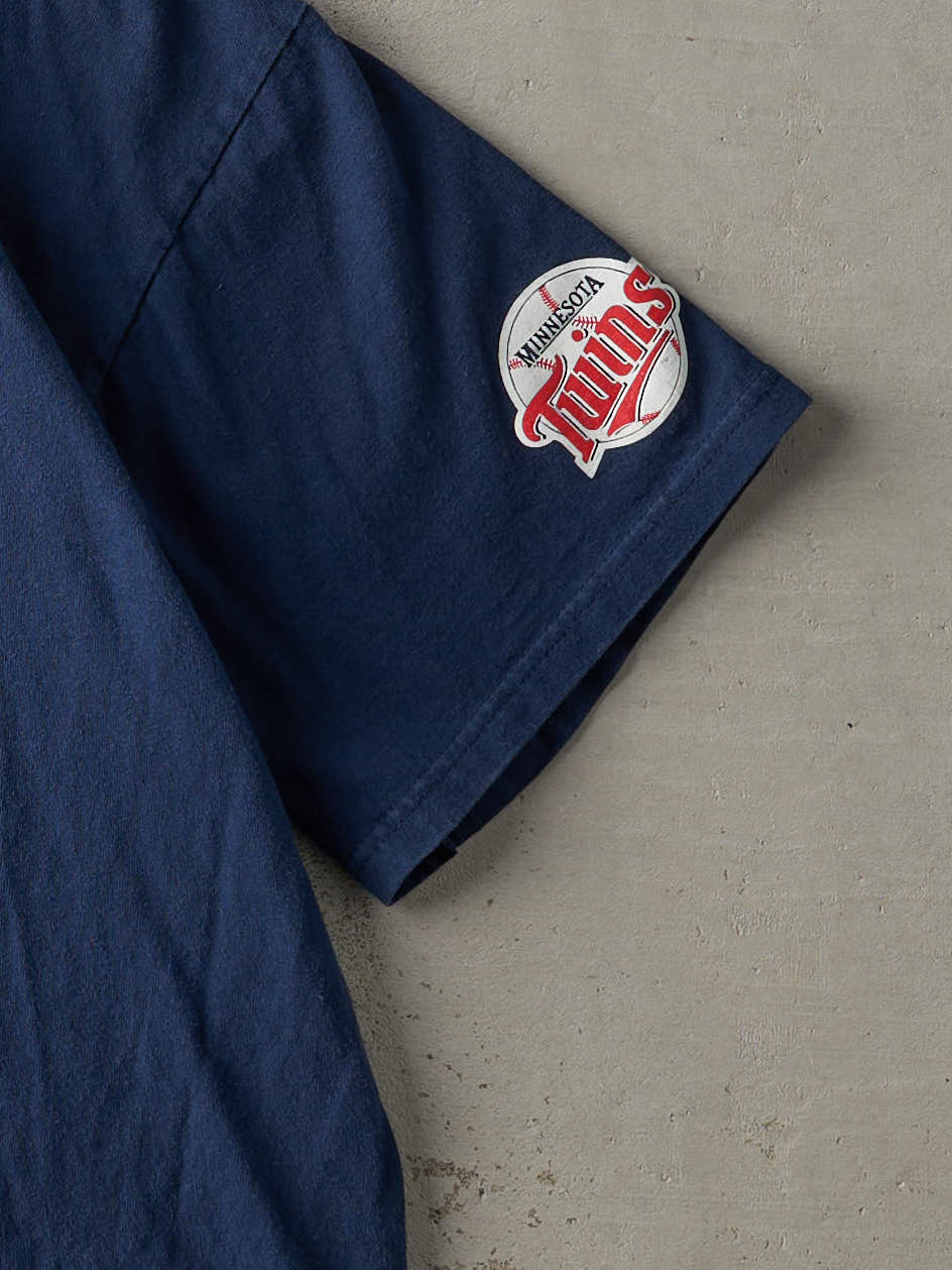 Vintage 06' Navy Blue Nike Minnesota Twins Tee (L)