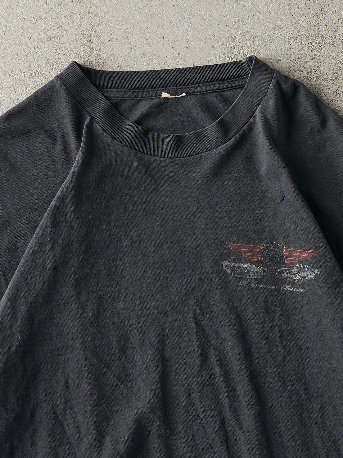 Vintage Y2K Black Route 66 All American Classic Tee (L)