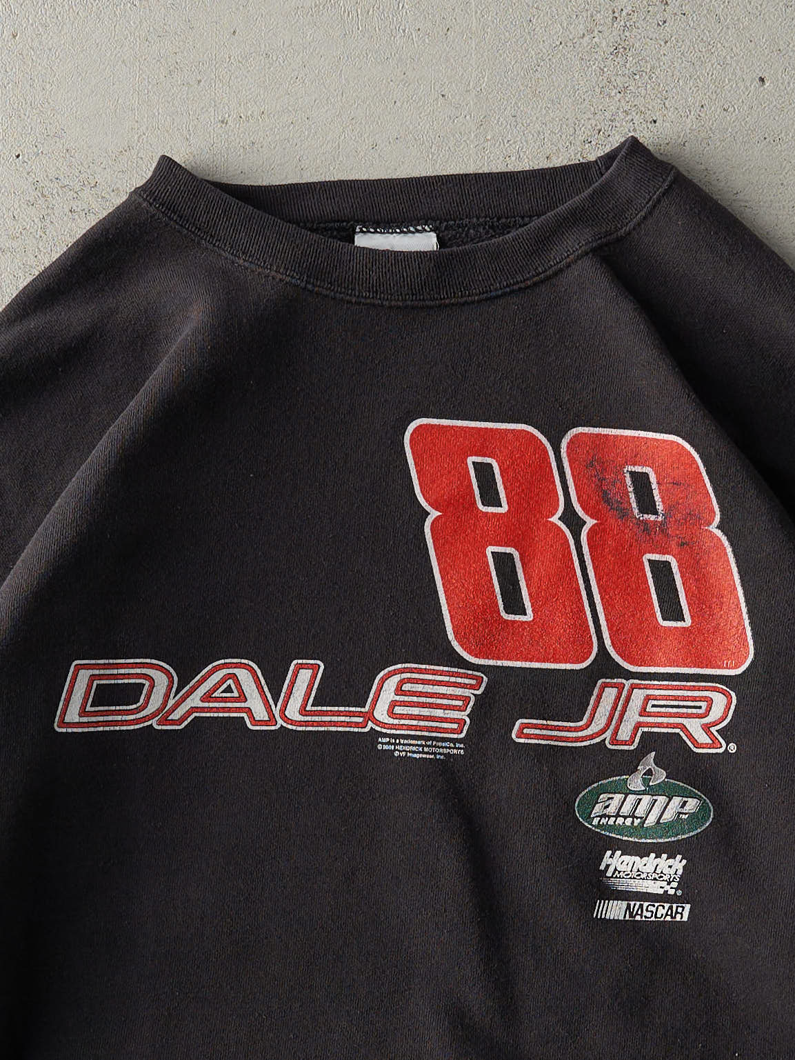 Vintage 08' Black Dale Earnhardt Jr Nascar Crewneck (XL)