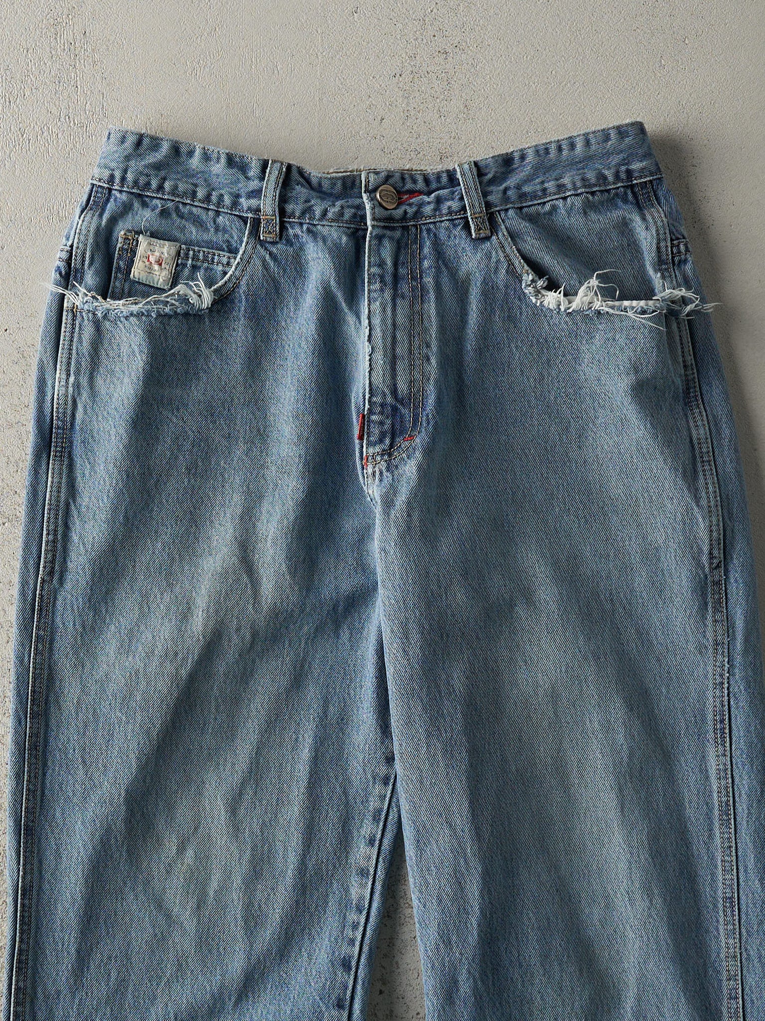 Vintage 90s Light Wash Ecko Jeans (31x28.5)