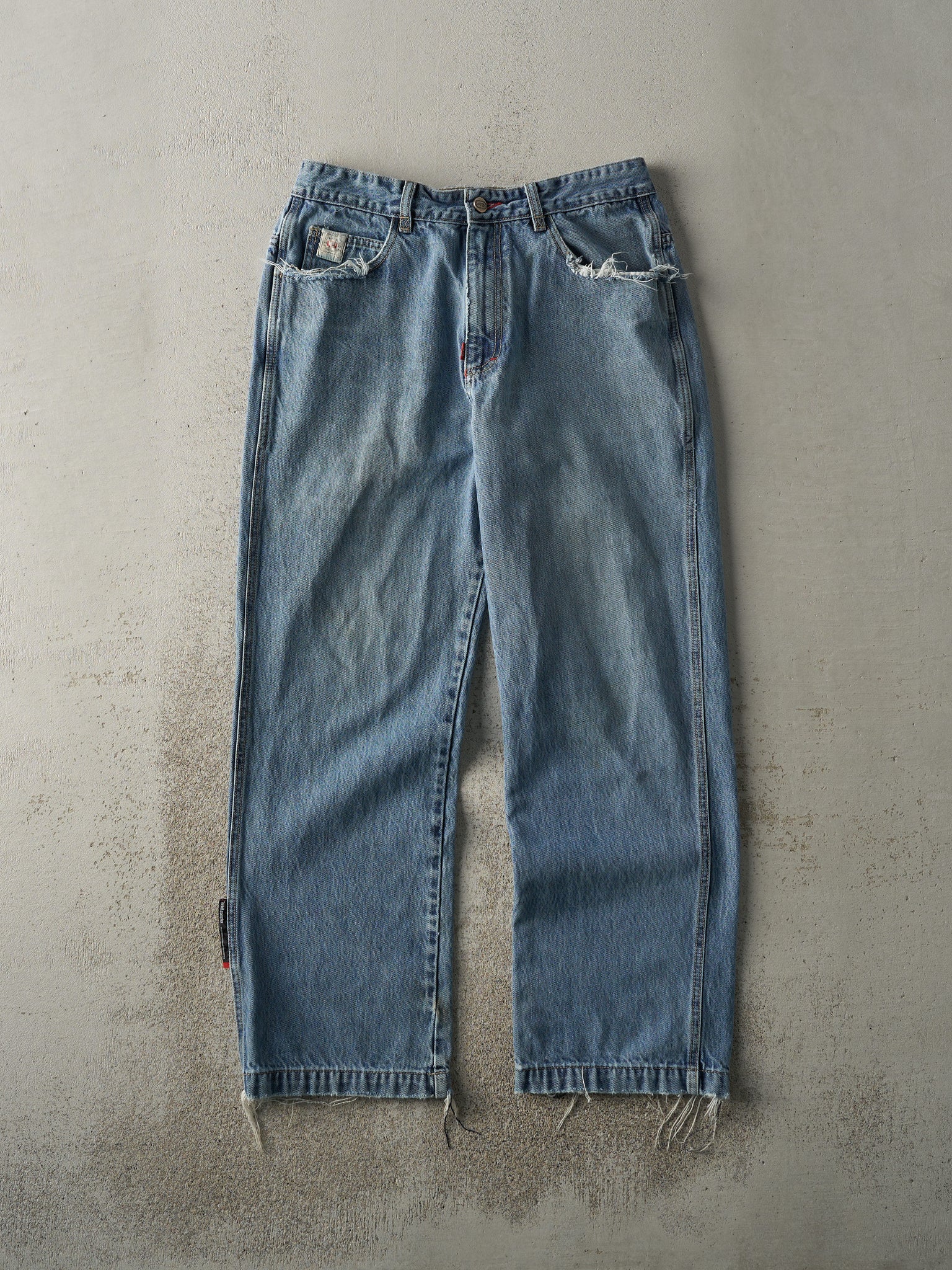 Vintage 90s Light Wash Ecko Jeans (31x28.5)