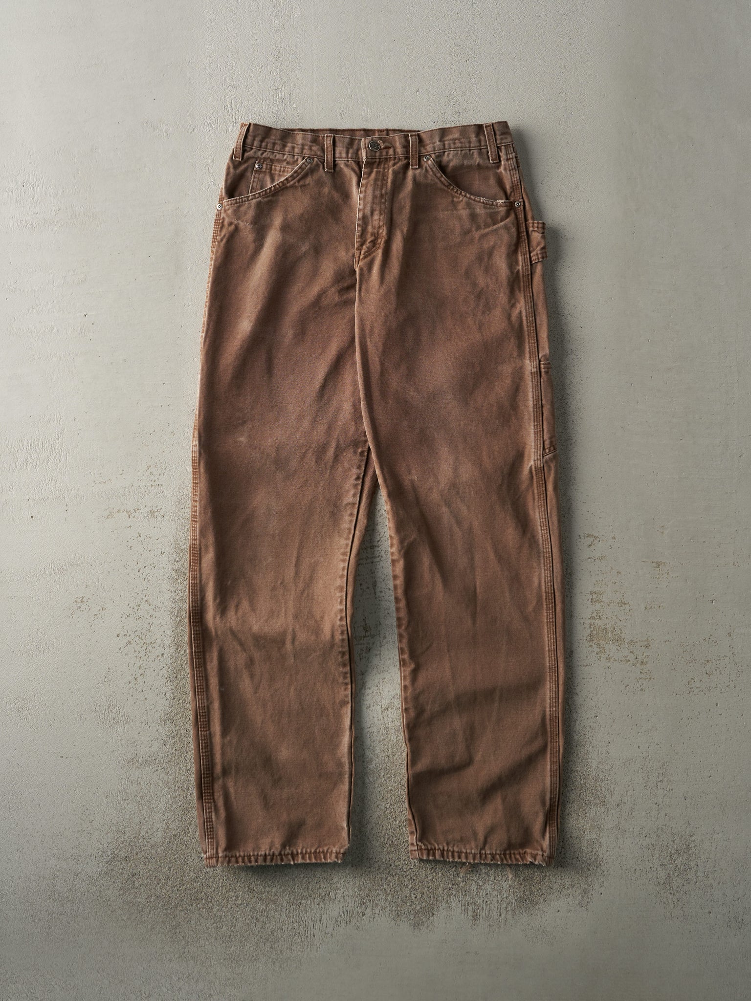 Vintage 90s Brown Dickies Carpenter Pants (32x33)