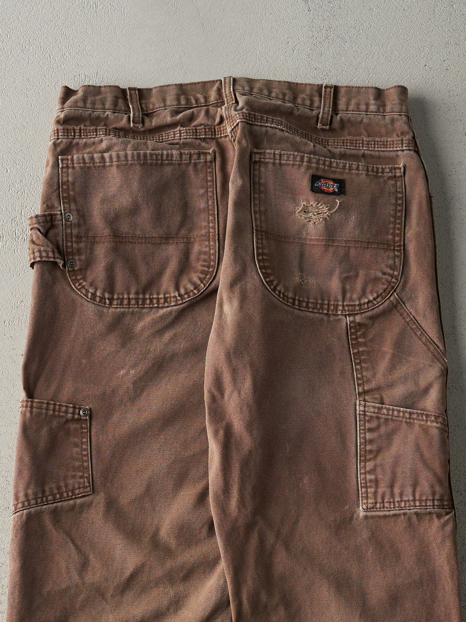 Vintage 90s Brown Dickies Carpenter Pants (32x33)