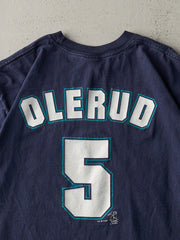 Vintage 00' Navy Blue Seattle Mariners #5 Olerud Tee (L)