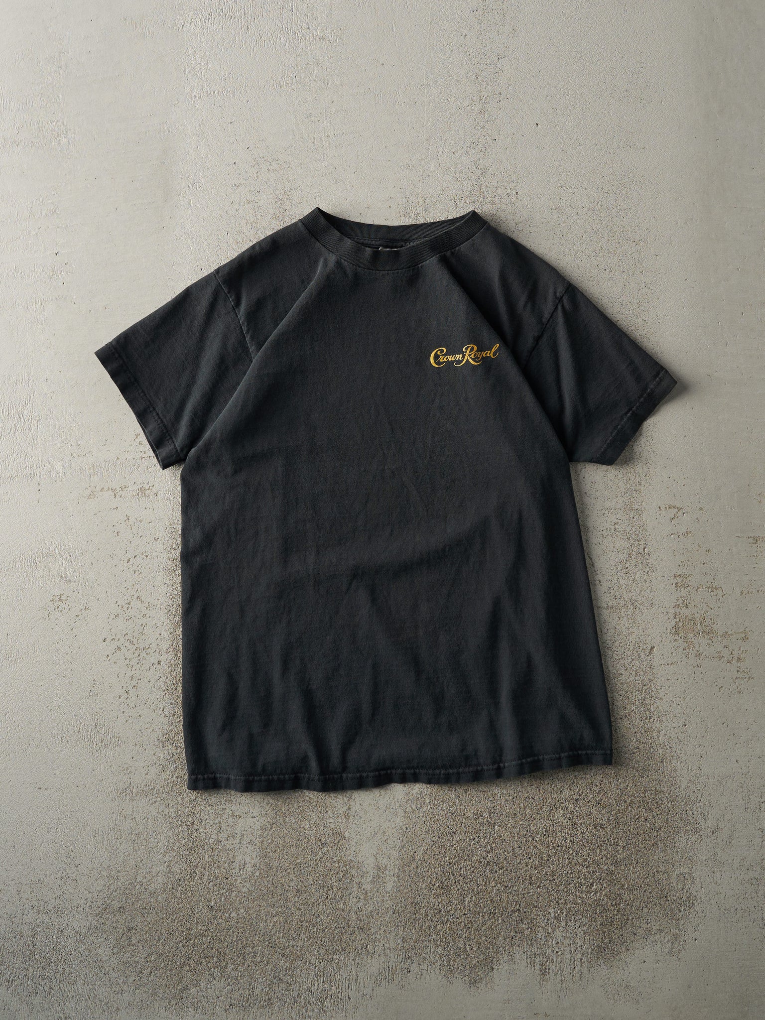 Vintage 90s Black Crown Royal Tee (M)