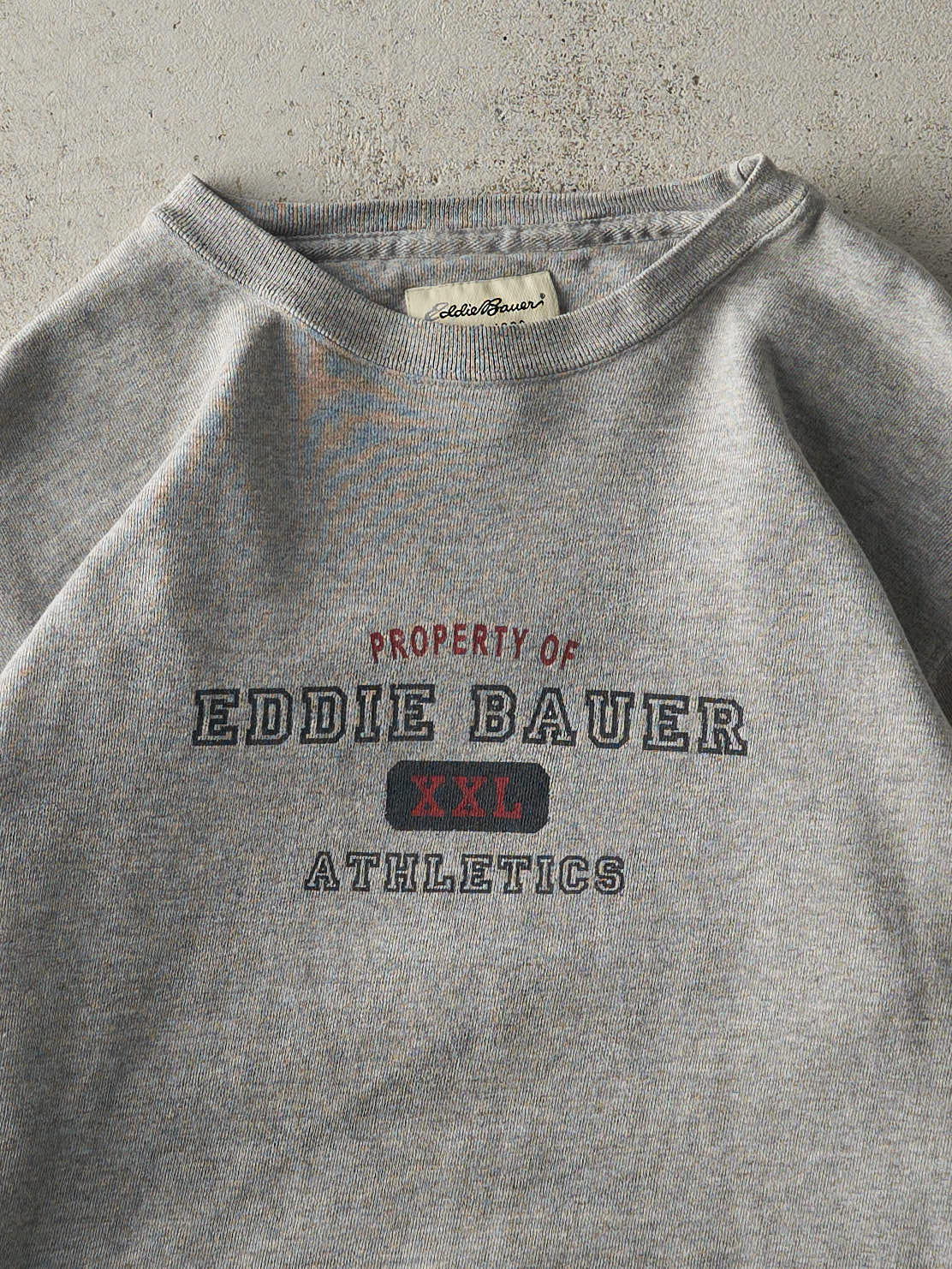 Vintage 90s Grey Eddie Bauer Athletics Crewneck (M/L)