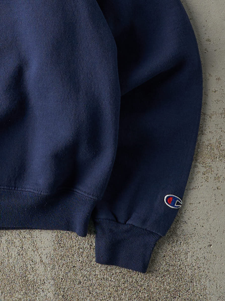 Vintage 90s Navy Blue Champions Crewneck (M)