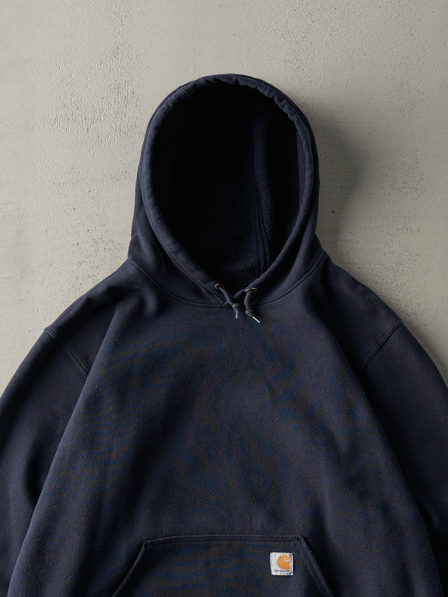 Vintage Y2K Navy Blue Carhartt Hoodie (XL)