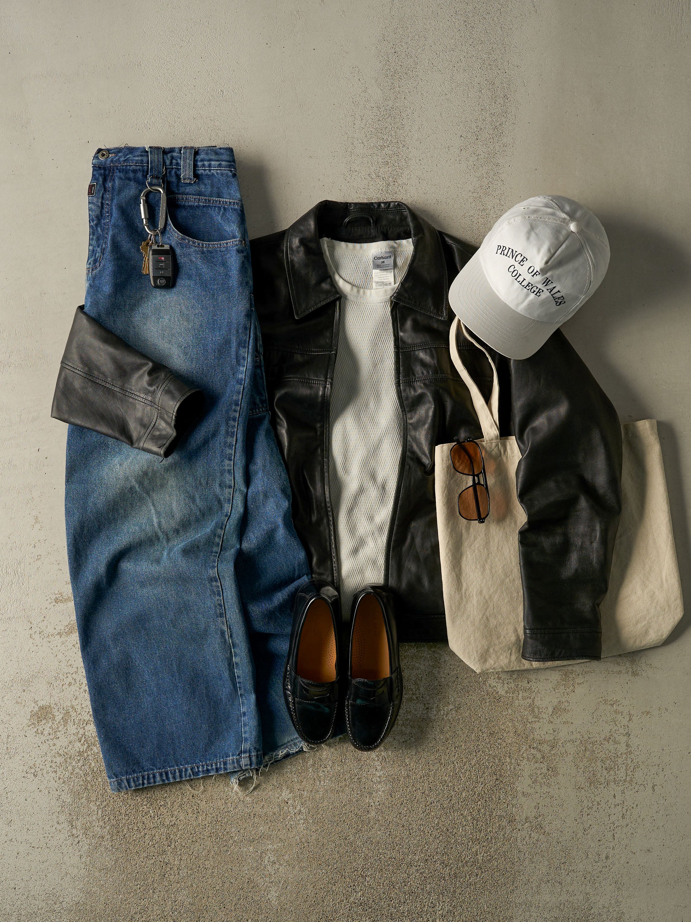 Vintage Y2K Black Danier Soft Leather Jacket (M/L)