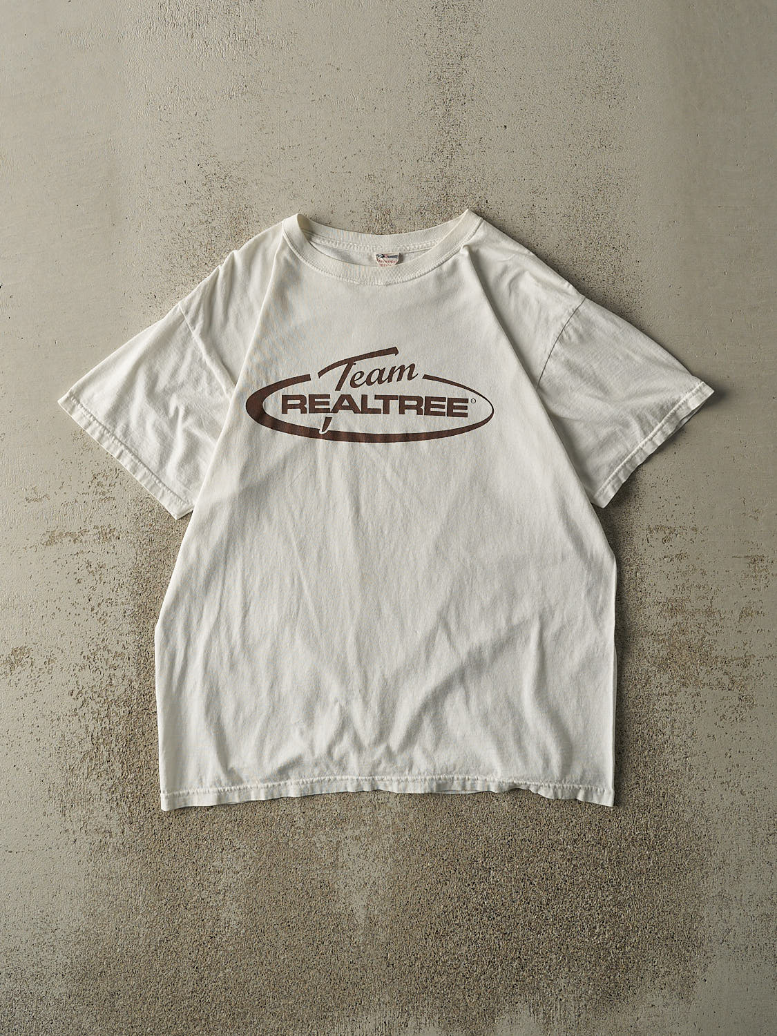 Vintage Y2K White Team Realtree Tee (M/L)