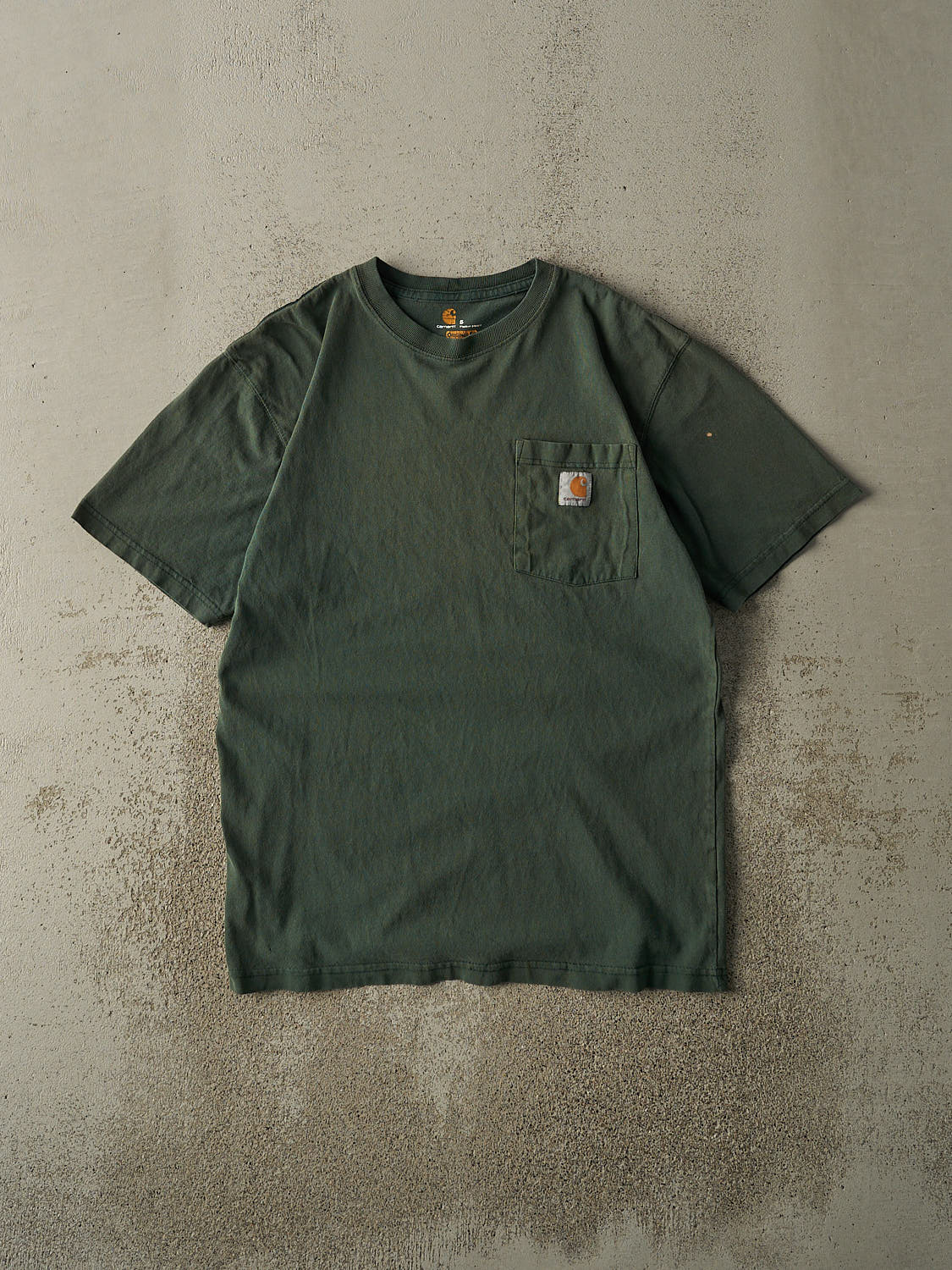 Vintage Y2K Green Carhartt Pocket Tee (M/L)