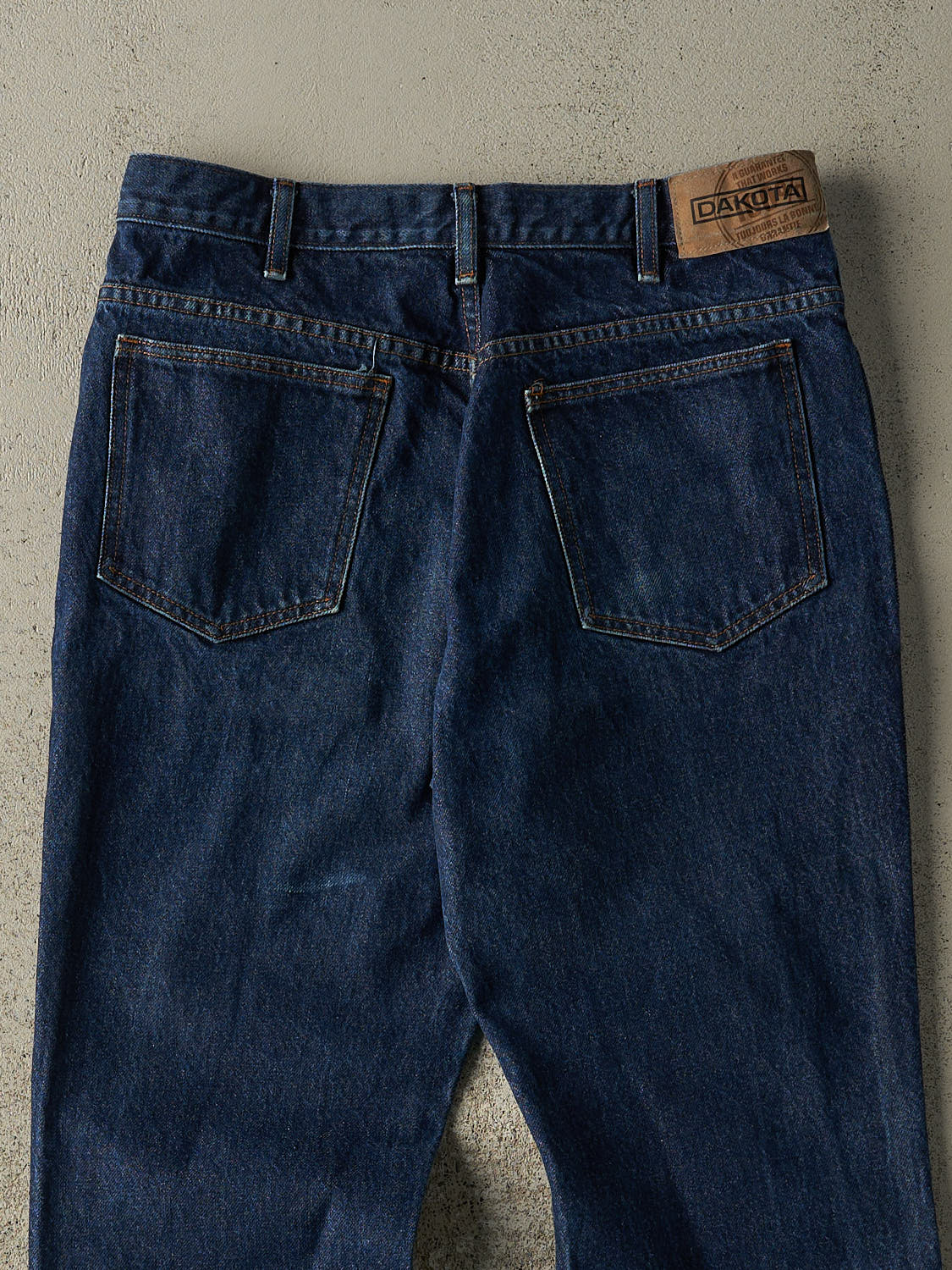 Vintage Y2K Dark Wash Dakota Jeans (32.5x31.5)