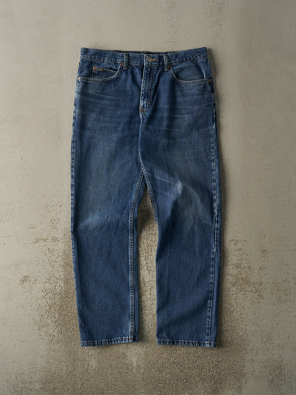 Vintage Y2K Dark Wash Lee Jeans (36x31.5)