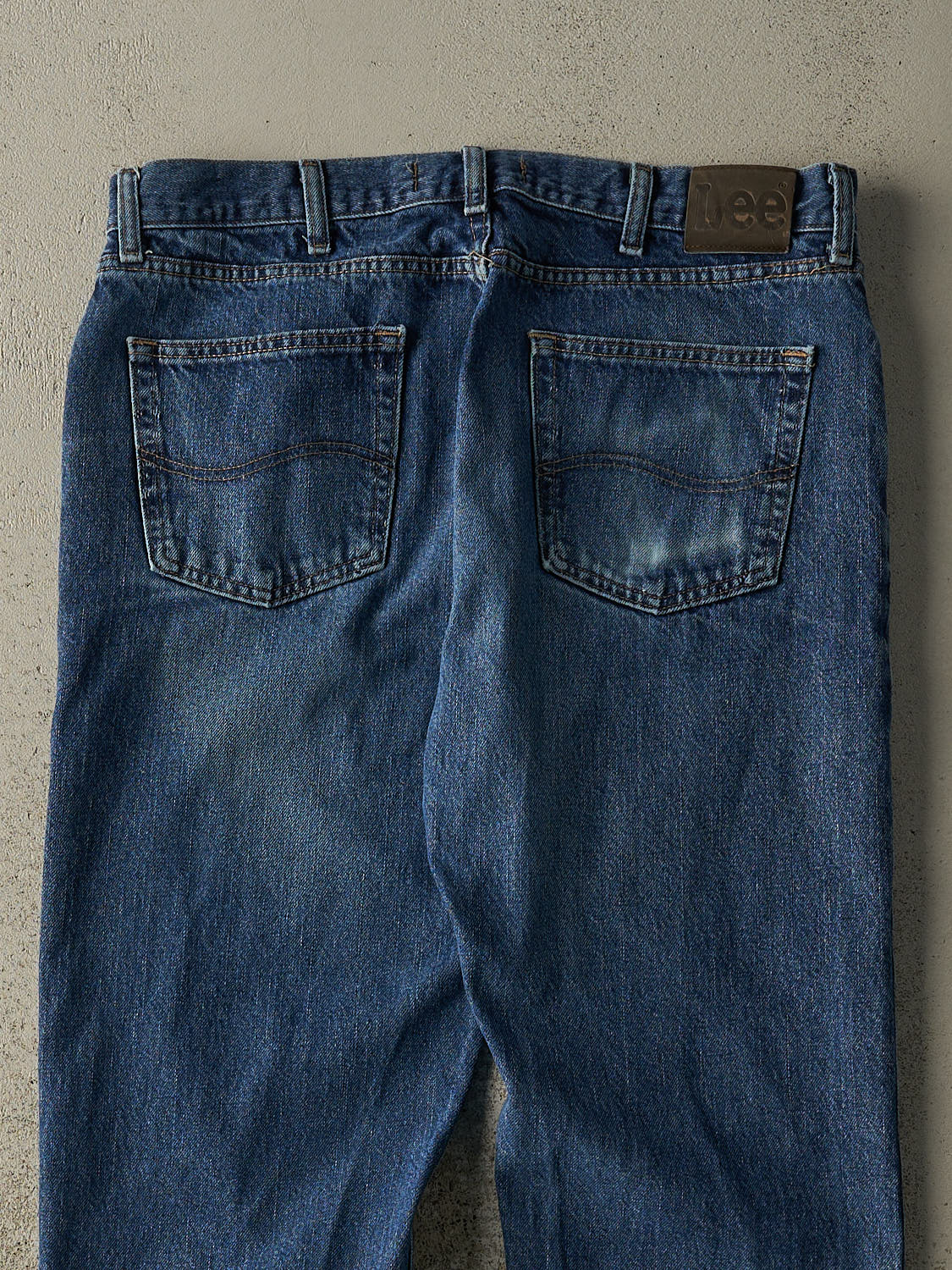 Vintage Y2K Dark Wash Lee Jeans (36x31.5)