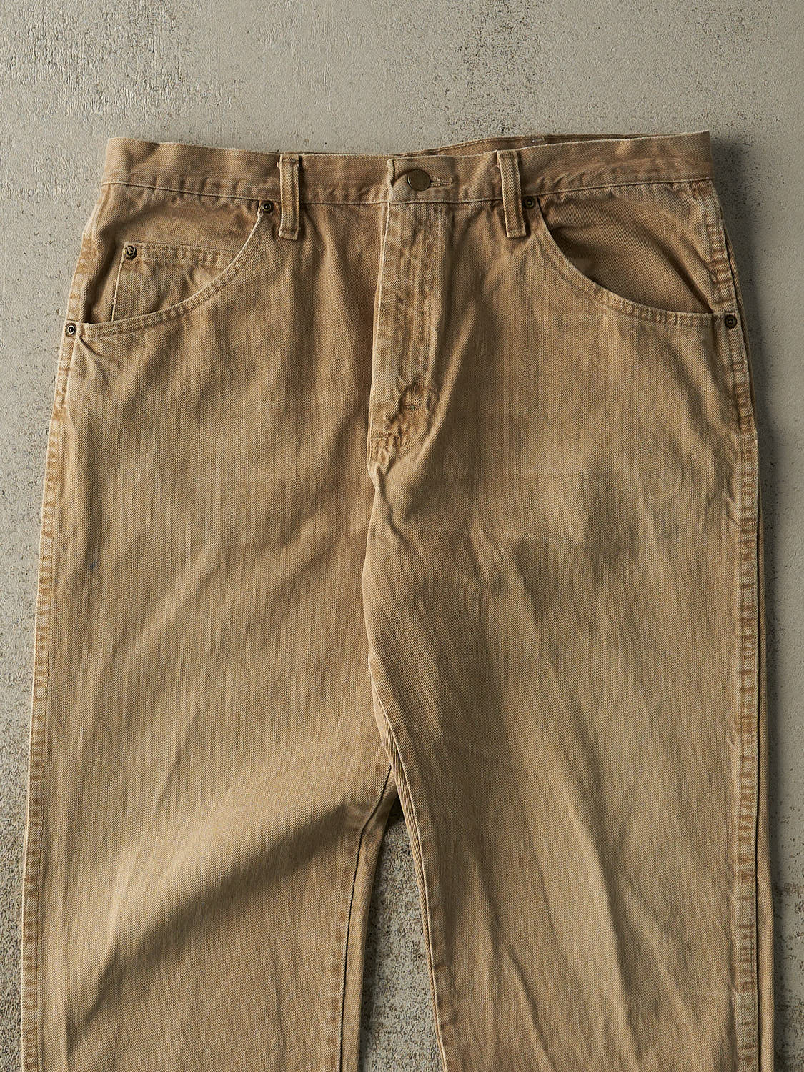 Vintage 90s Beige Wrangler Pants (36x30.5)