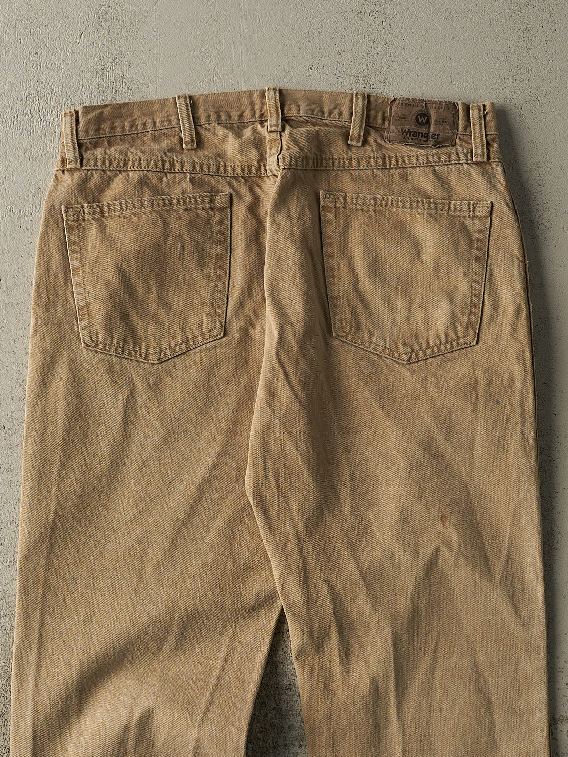 Vintage 90s Beige Wrangler Pants (36x30.5)