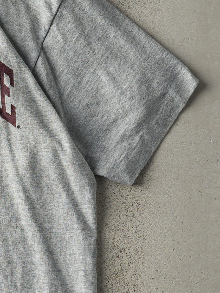 Vintage 90s Grey Arizona State Volleyball Single Stitch Tee (M)