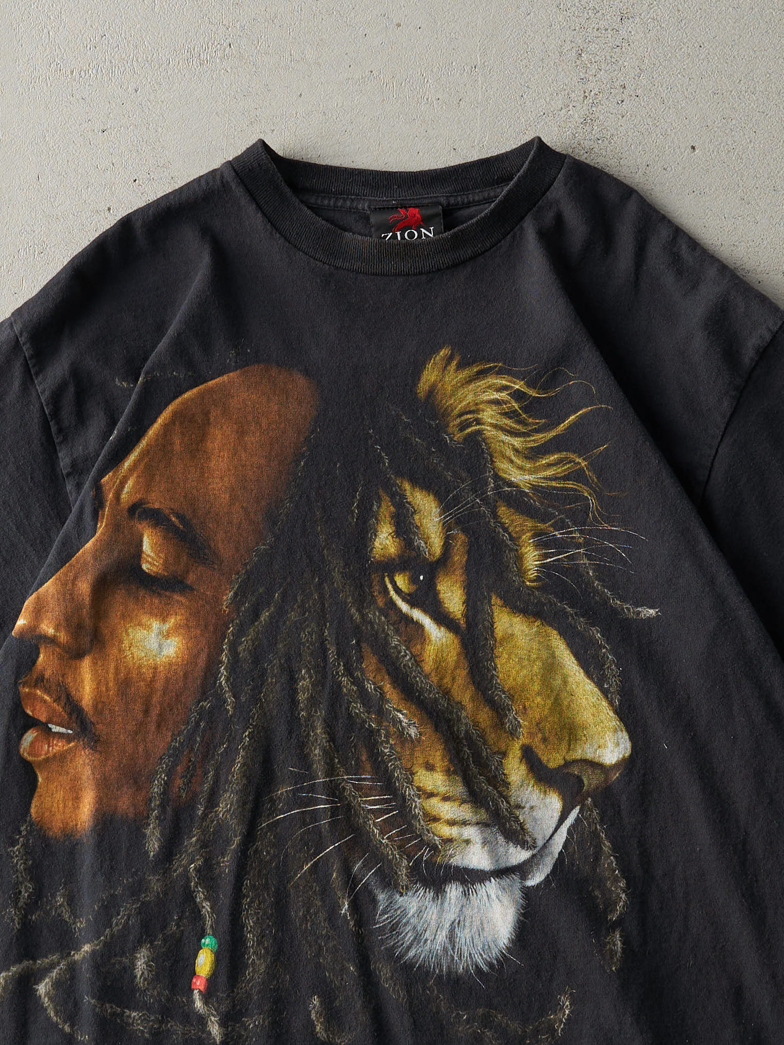 Vintage Y2K Black Bob Marley Tee (M)