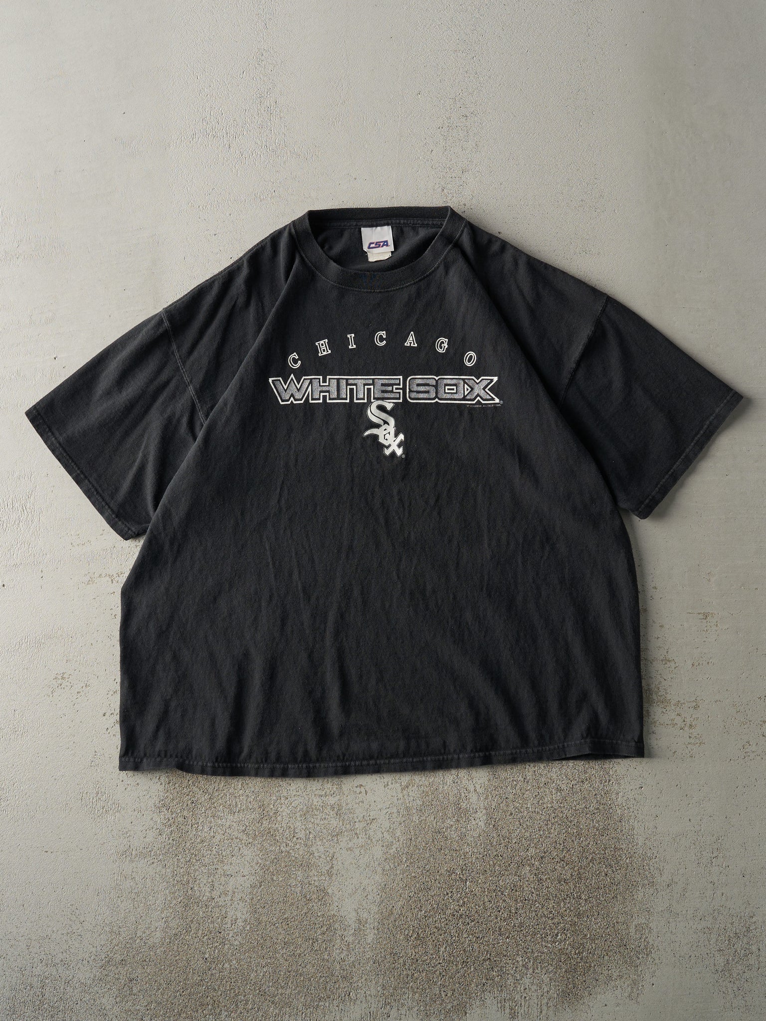 Vintage 05' Black Chicago White Sox Tee (XL)