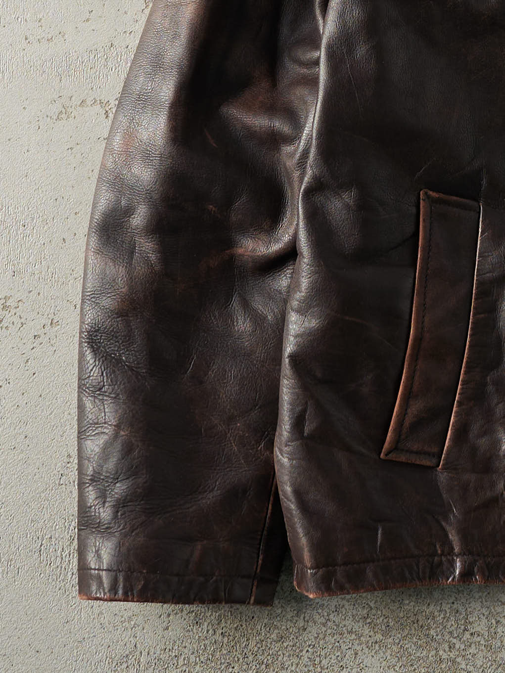 Vintage Y2K Brown Wilsons Leather Jacket (M)