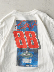 Vintage 08' White Dale Earnhardt Jr. Nascar Tee (M)