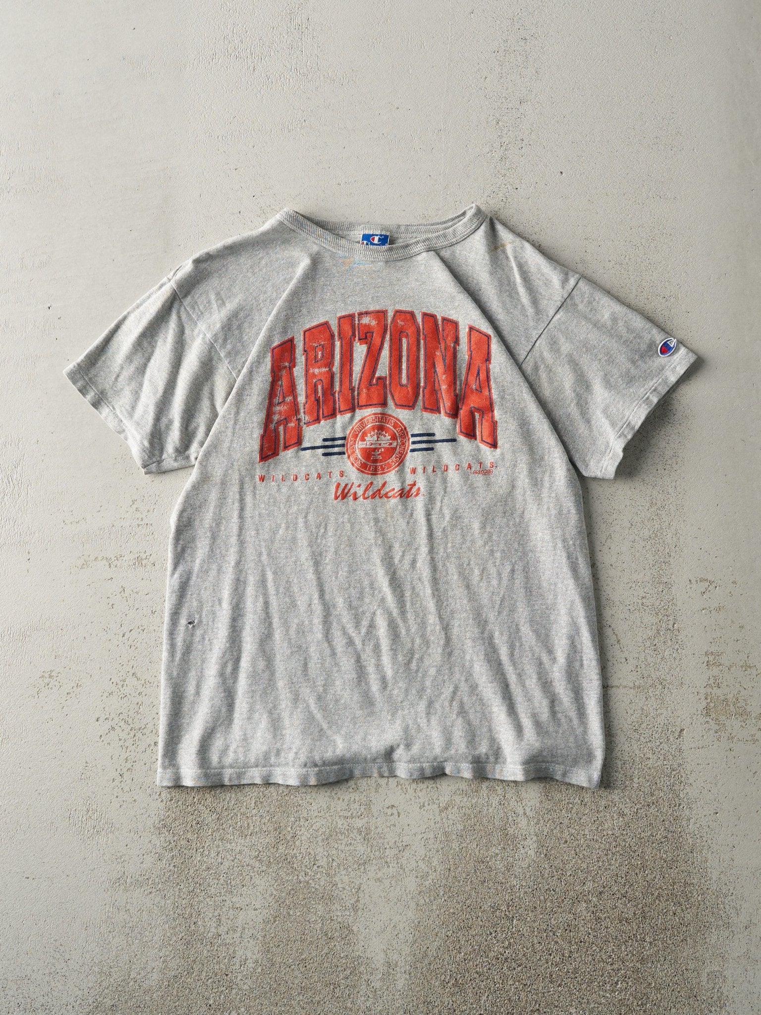 Vintage 90s Grey University of Arizona Wildcats Tee (S)