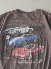 Vintage Y2K Charcoal Grey Corvette Grand Sport Tee (L)