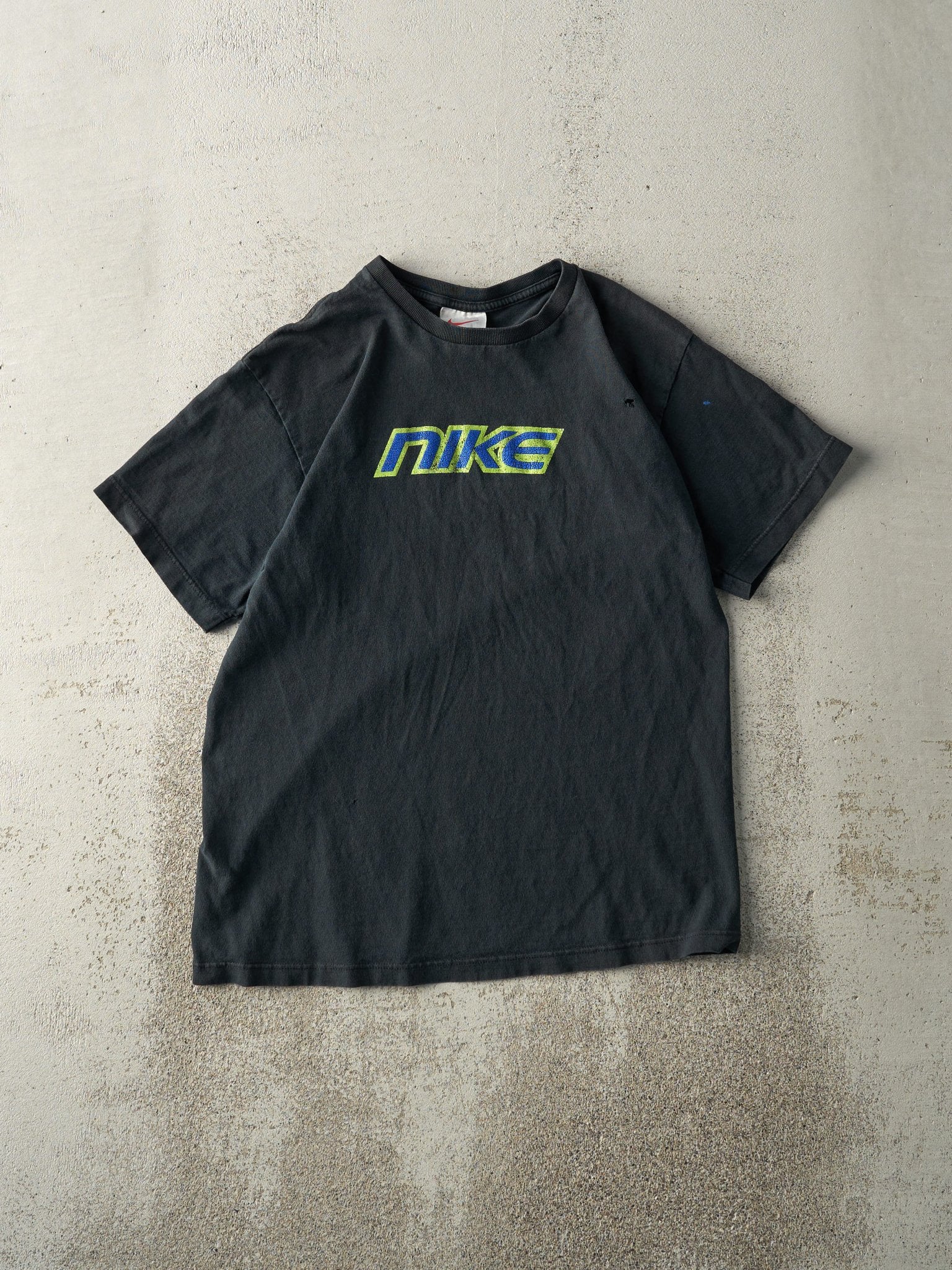 Vintage 90s Black Nike Logo Tee (S)