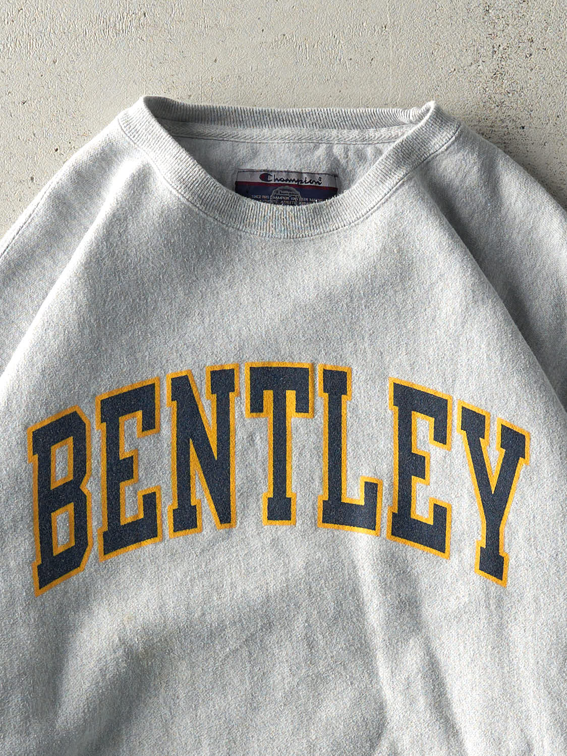 Vintage Y2K Grey Bentley Champion Reverse Weave Crewneck (L)