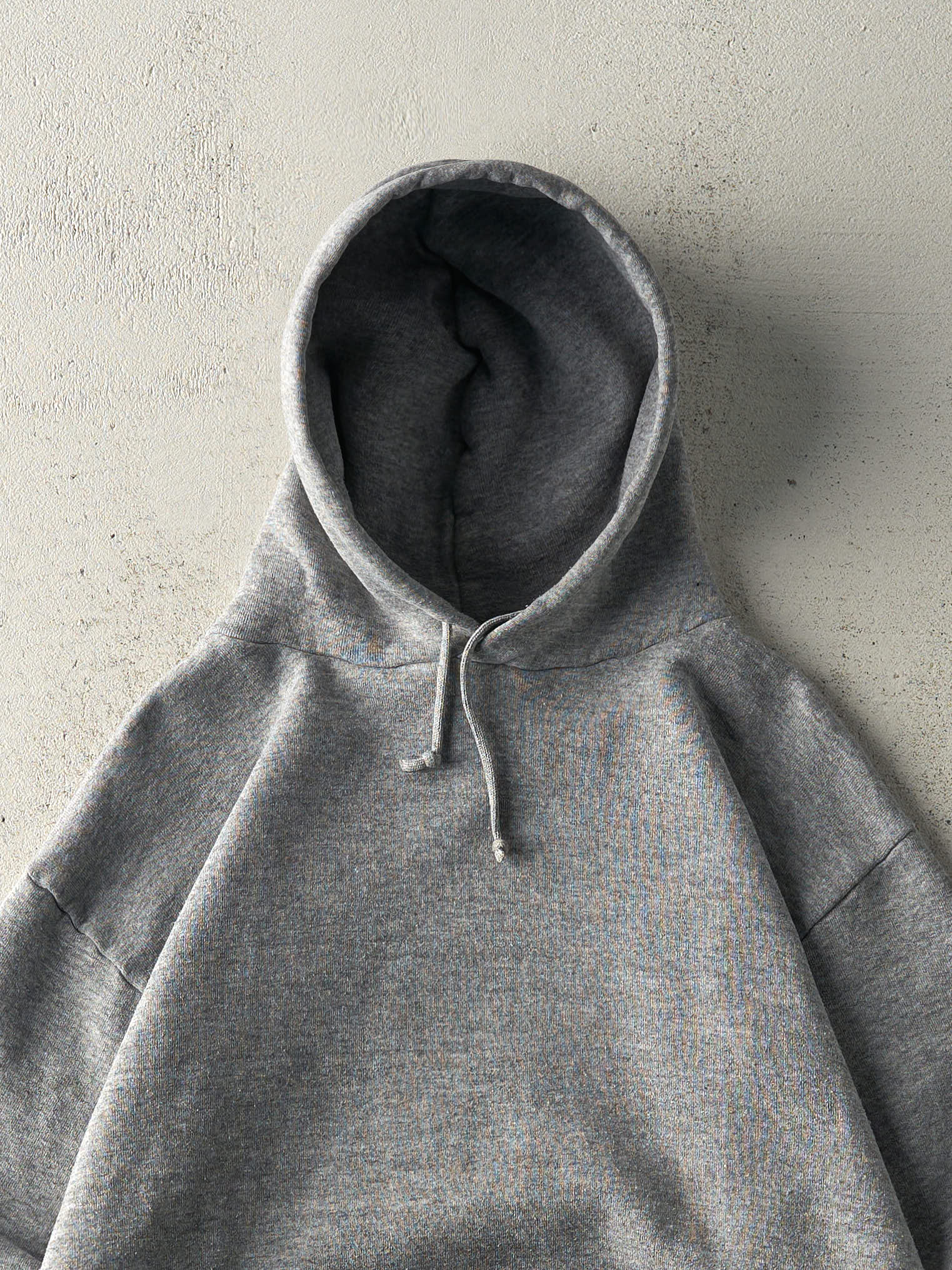 Vintage 90s Grey Blank Hoodie (M)