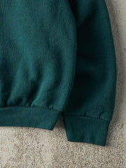 Vintage 90s Forest Green Blank Crewneck (M)