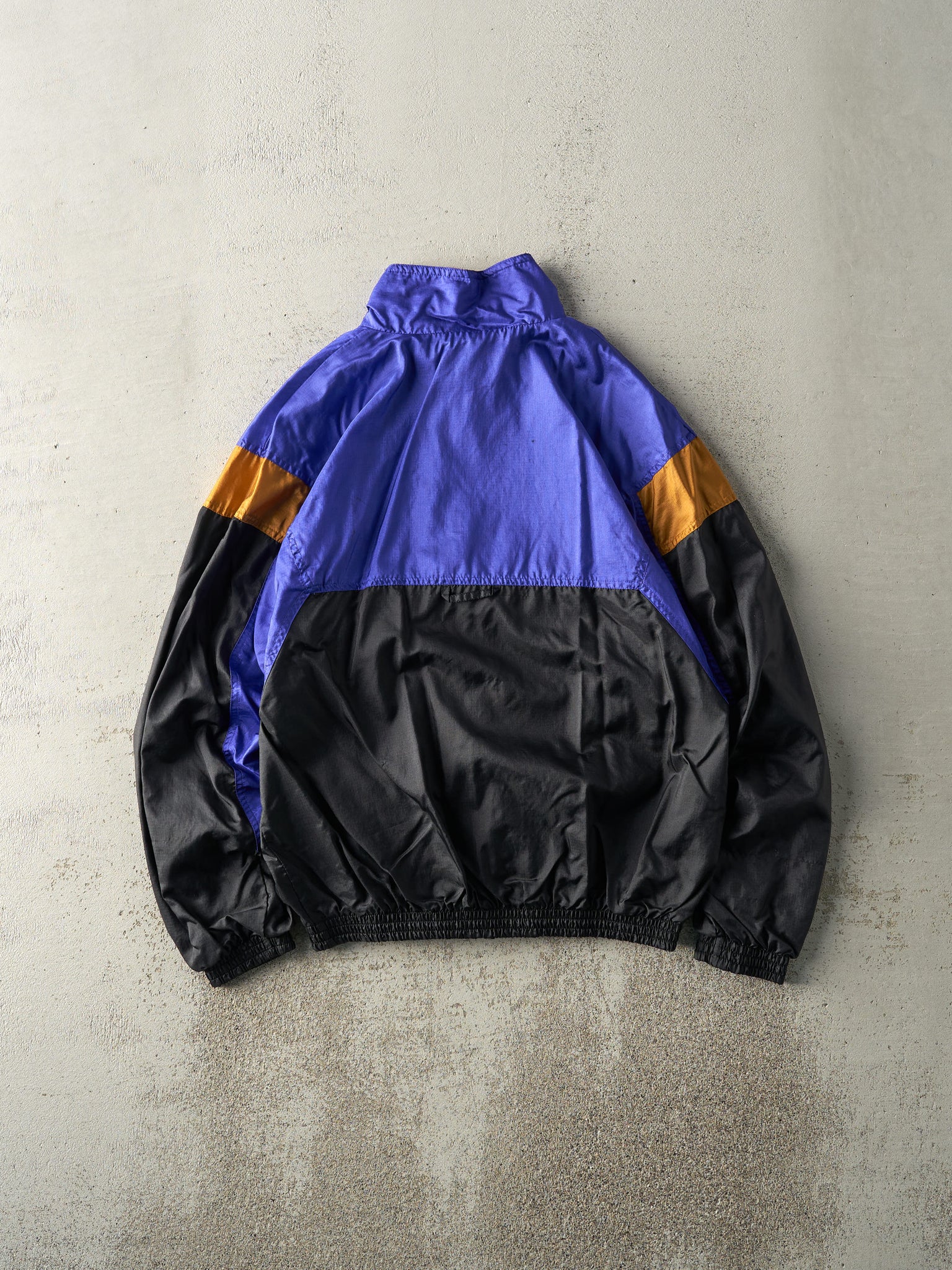 Vintage 90s Purple & Black Nike Zip Up Windbreaker Jacket (M)
