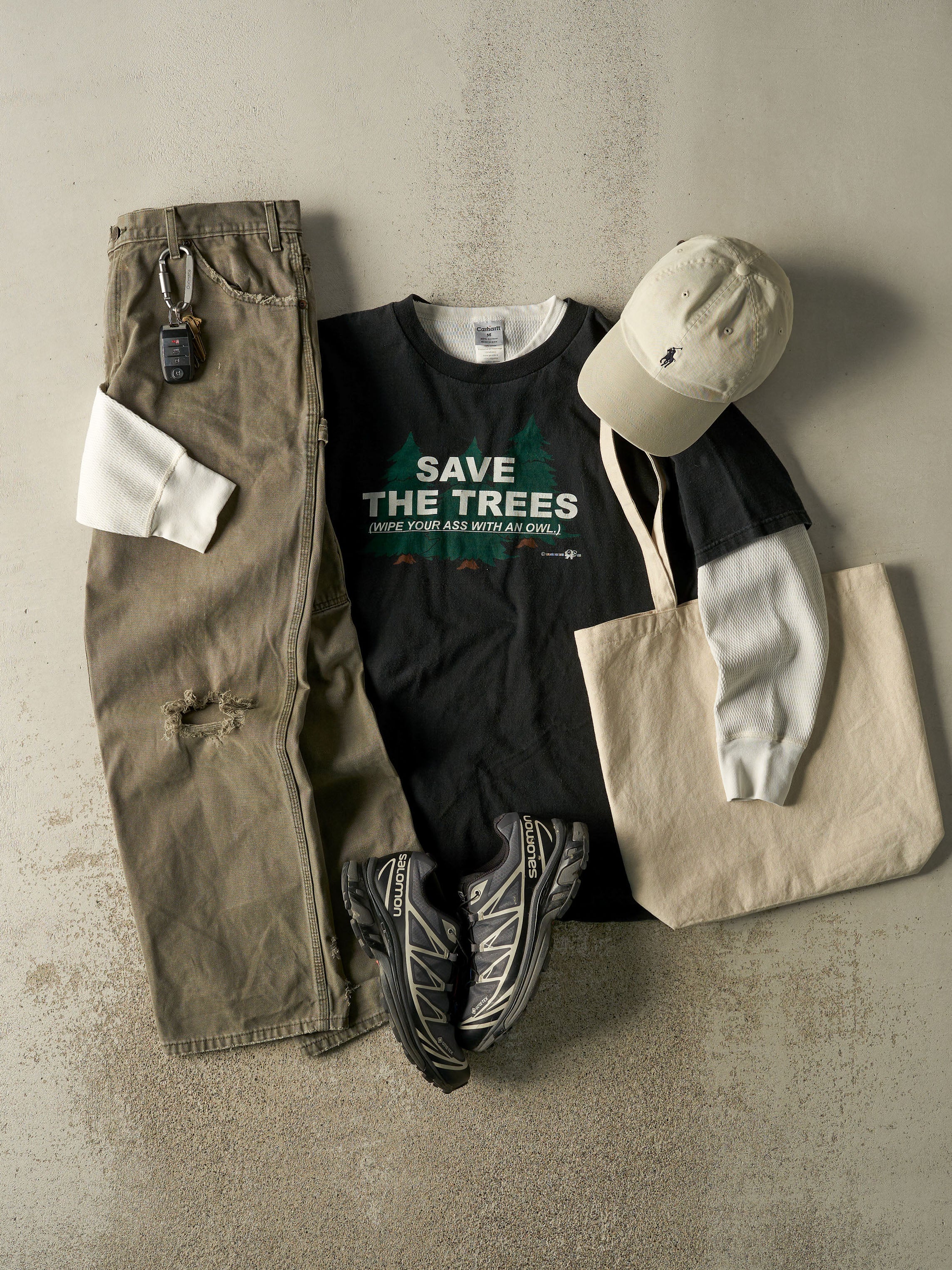 Vintage 90s Sun Faded Green Dickies Carpenter Pants (34x30)