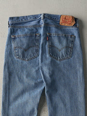 Vintage Y2K Light Wash Levi's 501 Jeans (33x28.5)