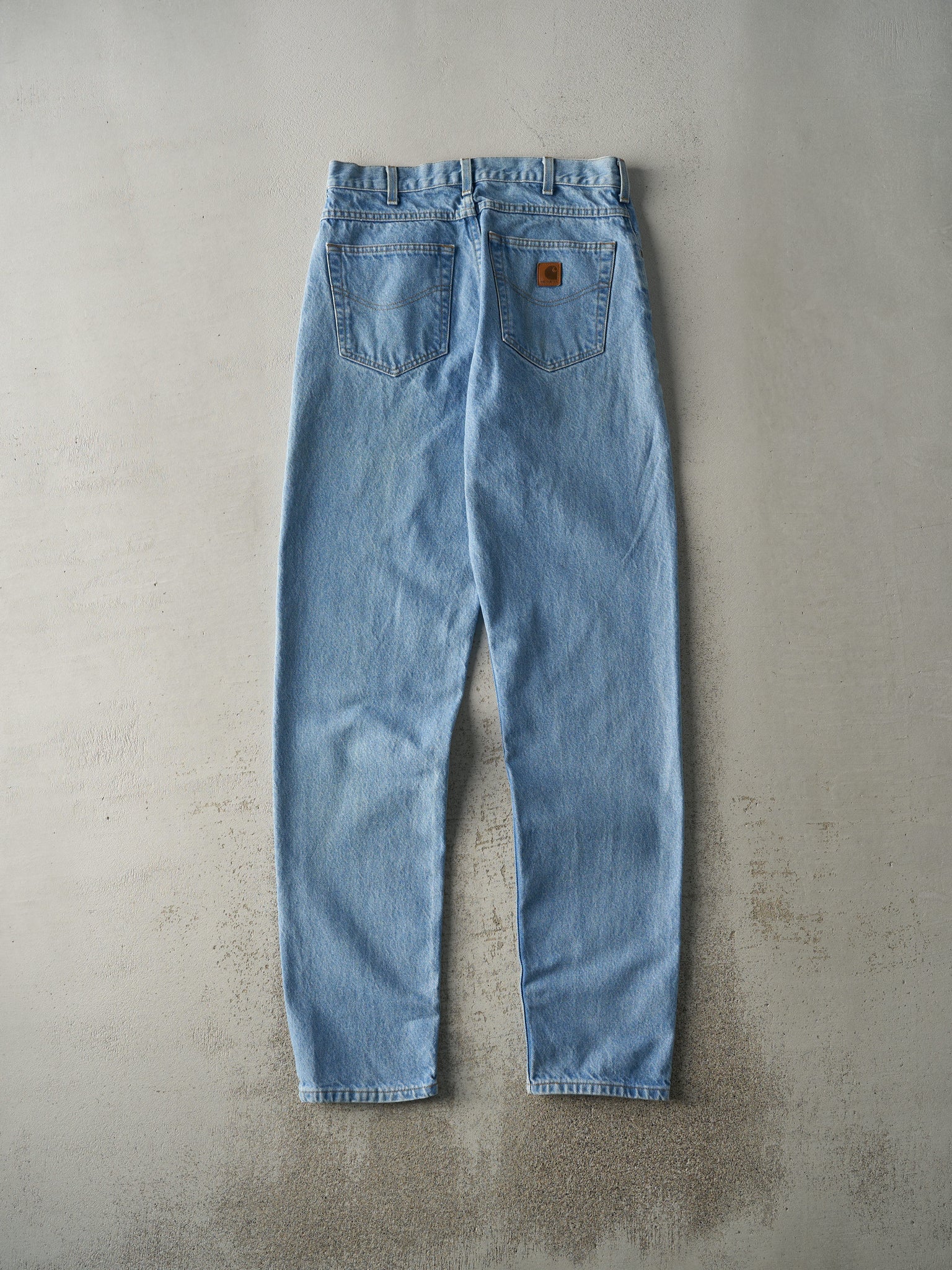 Vintage 90s Light Wash Carhartt Jeans (32x36)