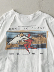 Vintage 95' White Hood to Coast Relay Tee (L)