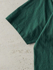 Vintage 90s Forest Green Moose Head Single Stitch Tee (M)