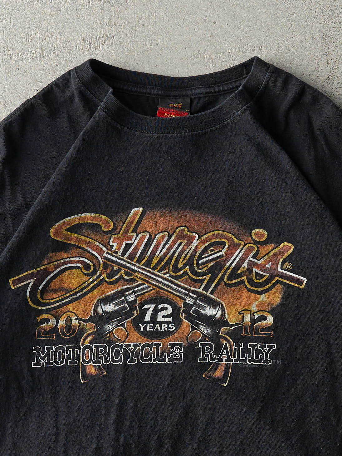 Vintage 11' Black Sturgis Bike Rally Tee (L)