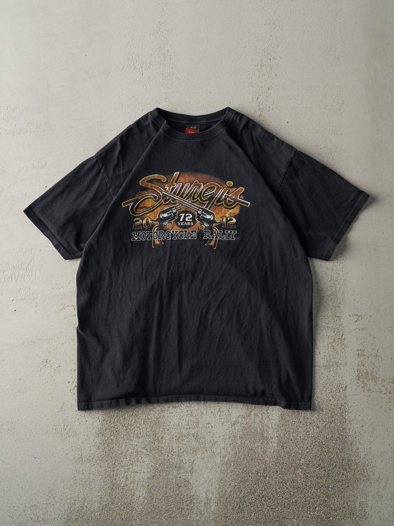 Vintage 11' Black Sturgis Bike Rally Tee (L)