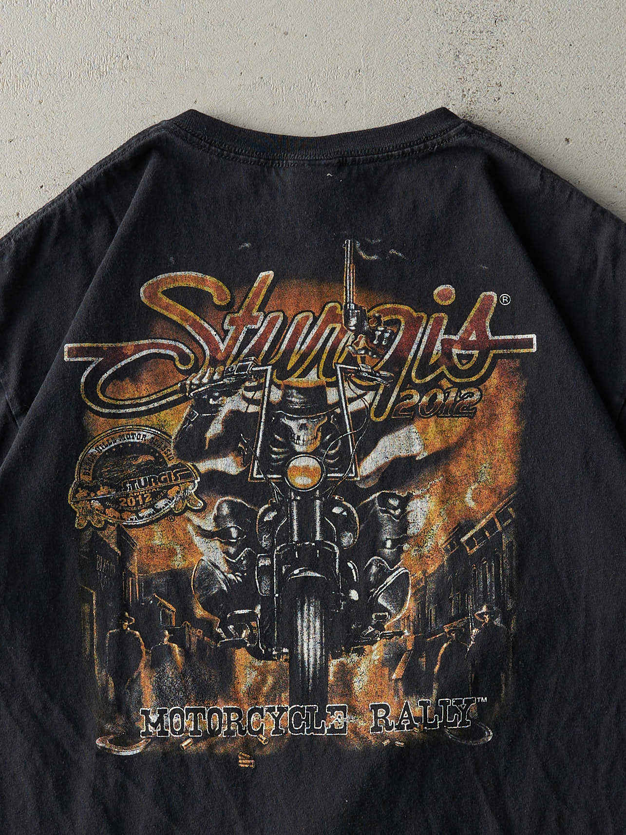 Vintage 11' Black Sturgis Bike Rally Tee (L)