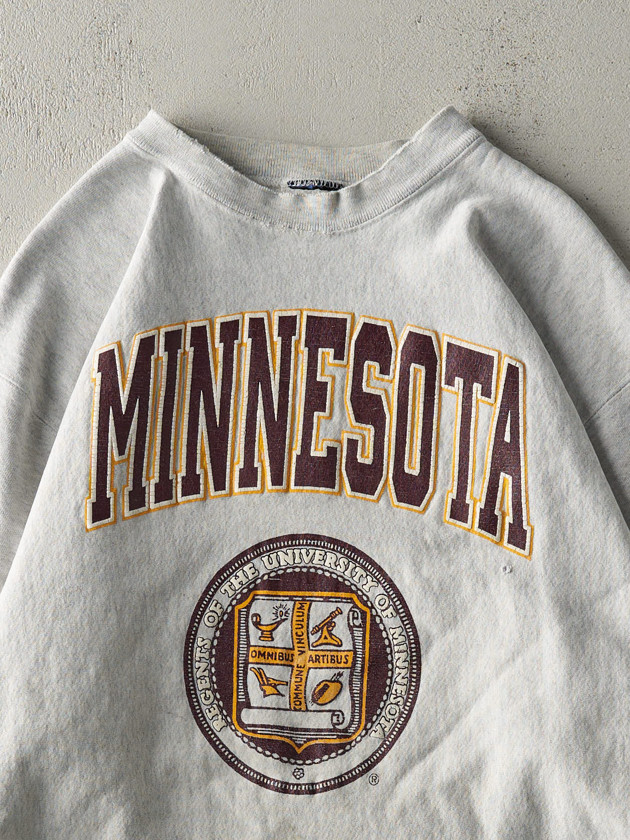 Vintage 90s Grey University of Minnesota Crewneck (L/XL)