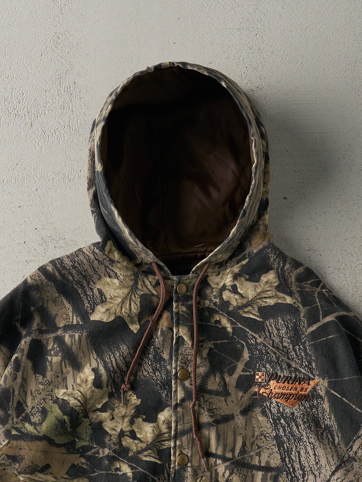 Vintage 90s Camo Swingster x Mossy Oak Camo Hooded Jacket (L/XL)