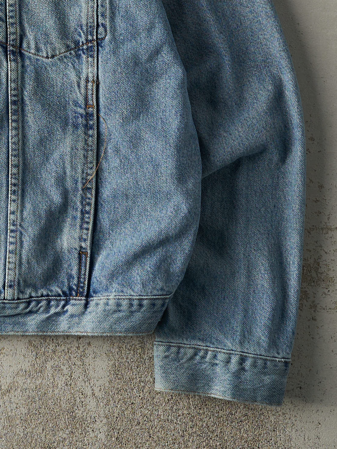 Vintage 90s Light Wash Calvin Klein Denim Jacket (M)