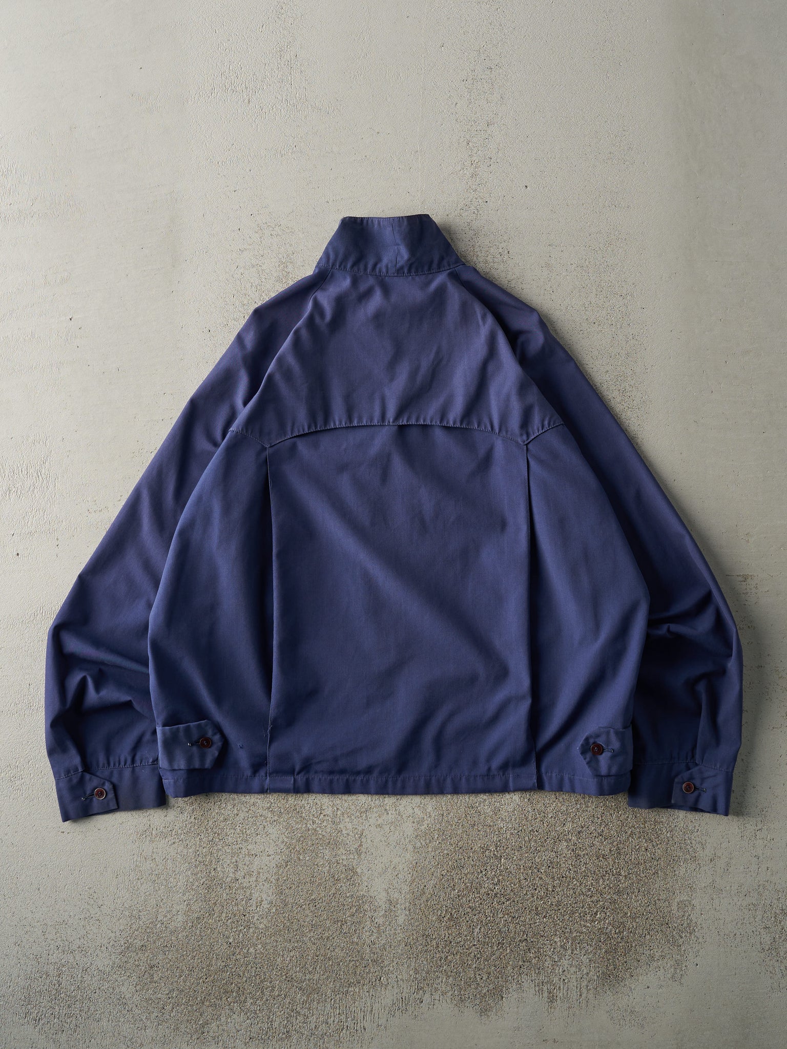 Vintage 80s Navy Blue Paramount Harrington Jacket (L)