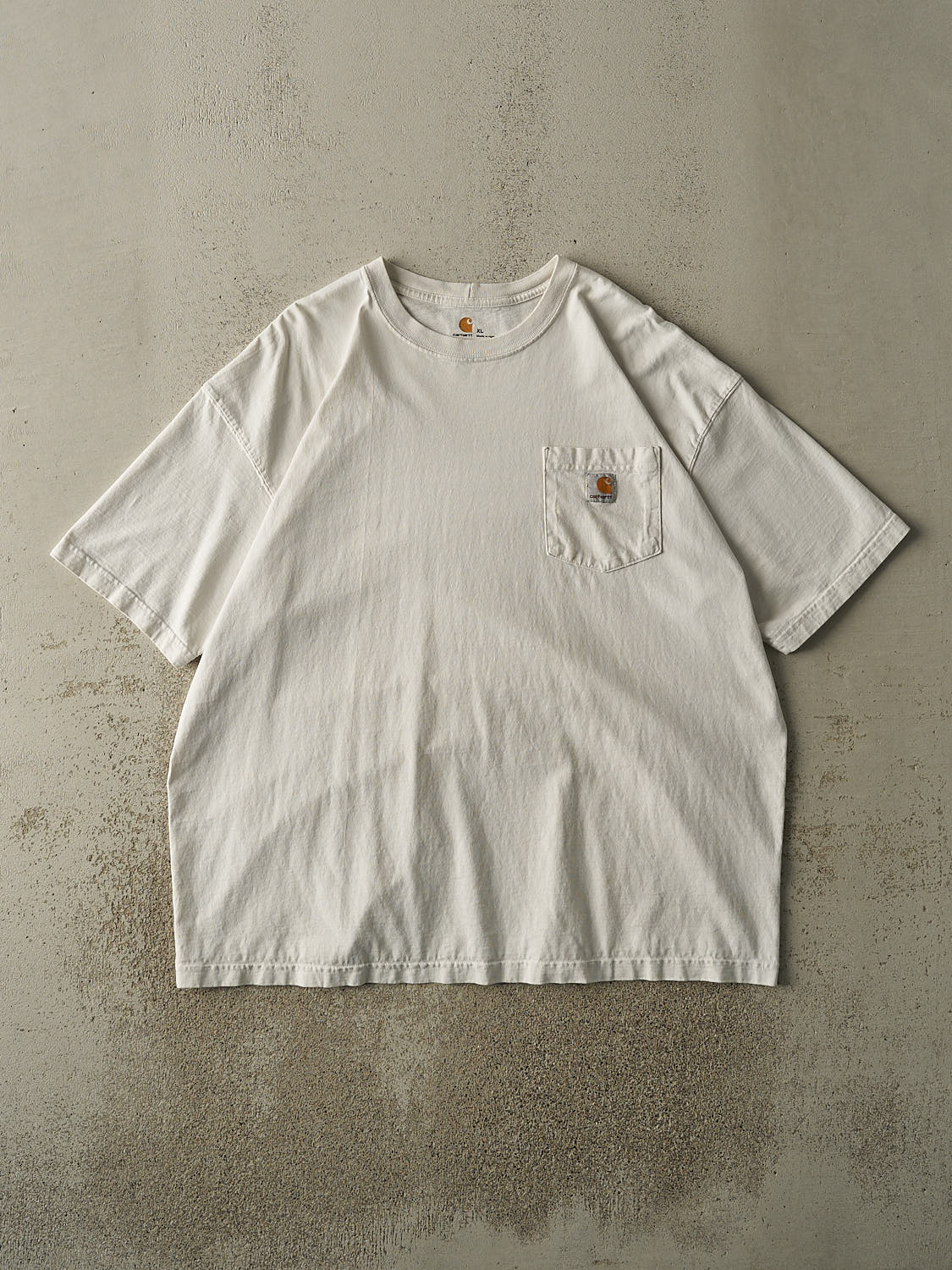 Vintage Y2K White Carhartt Pocket Tee (XL/XXL)