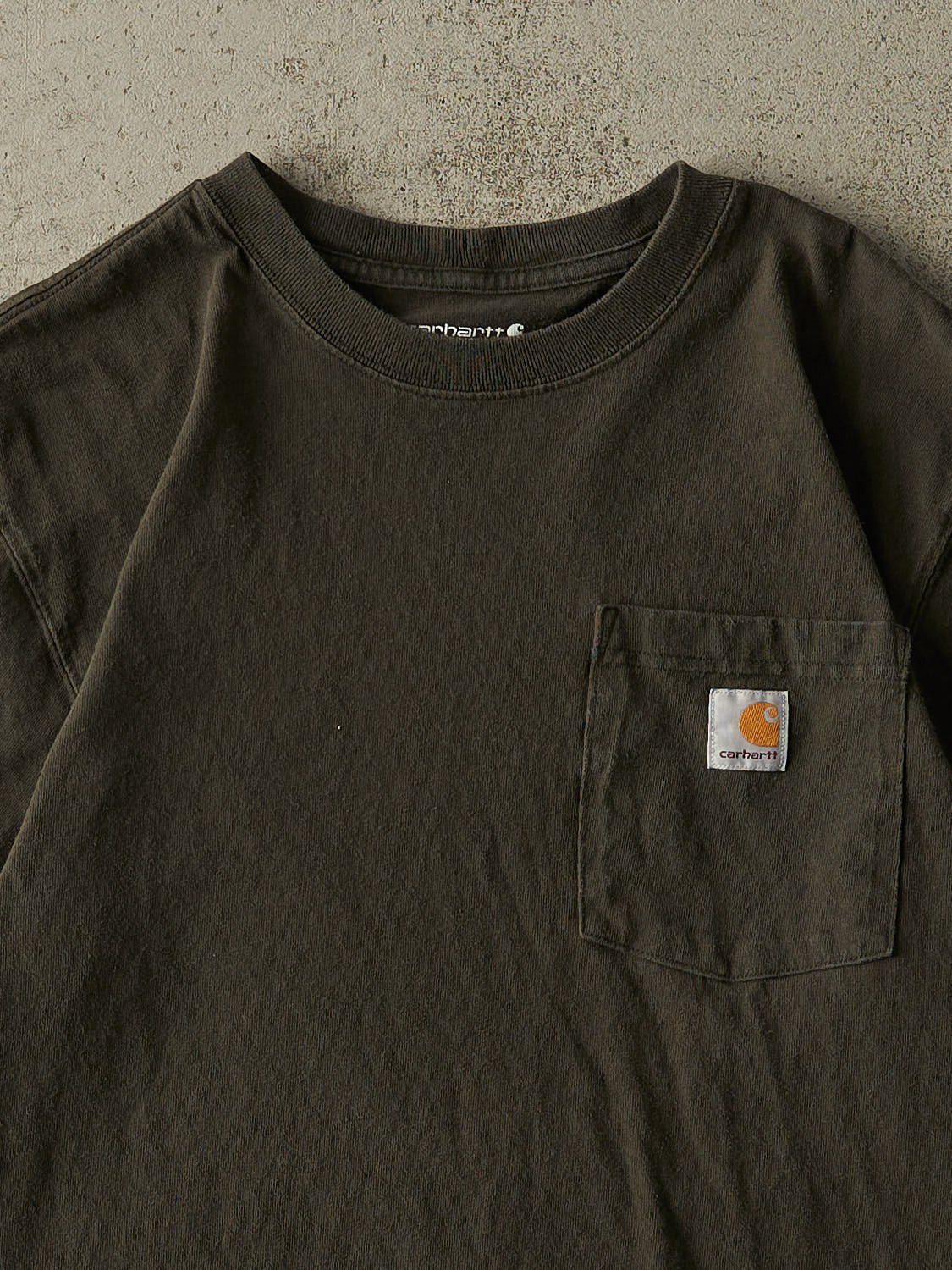 Vintage Y2K Green Carhartt Pocket Tee (M/L)