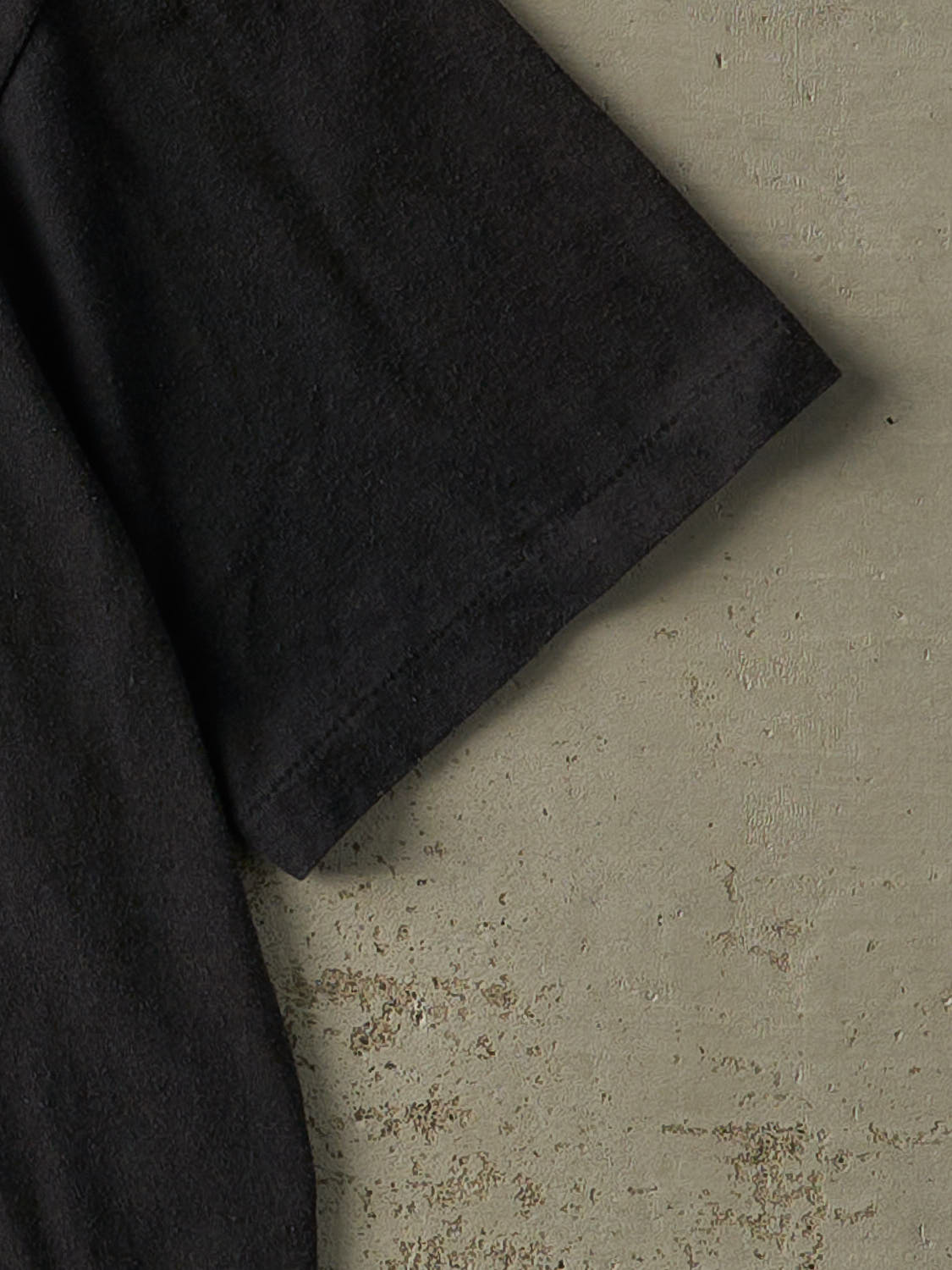 Vintage 90s Faded Black Blank Single Stitch Tee (XL)