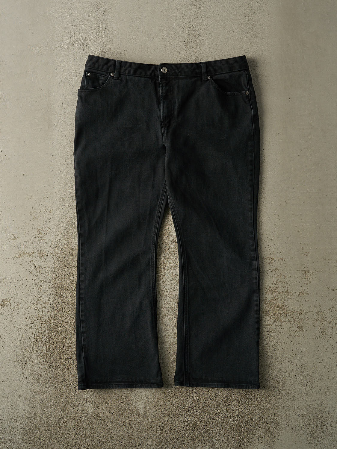Vintage Y2K Faded Black Gap Denim Pants (36x26.5)