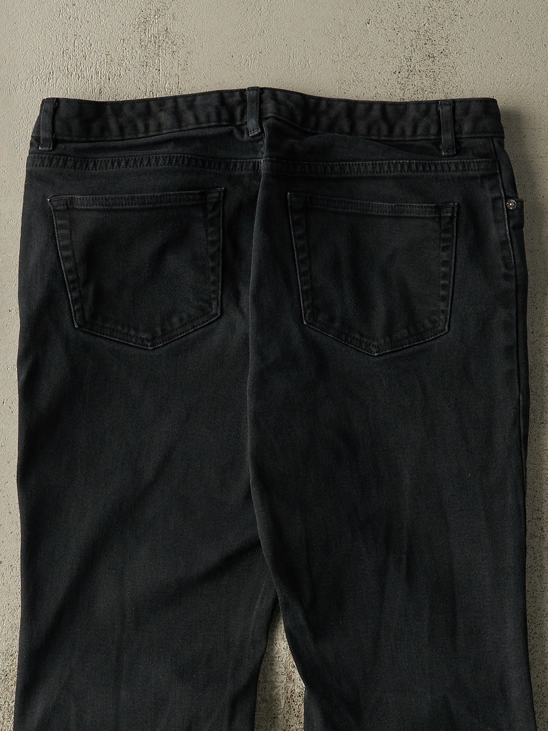 Vintage Y2K Faded Black Gap Denim Pants (36x26.5)